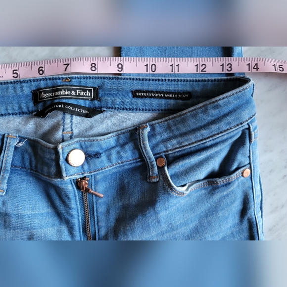 A&F Super Skinny Ankle Jean 27 - Picture 2 of 8